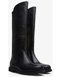 camper knee high boots