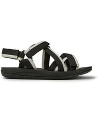 Camper - Black And White Recycled Pet Sandals - Lyst
