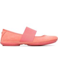 camper right ballerinas