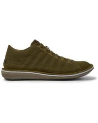 Camper - Green Nubuck Sneakers - Lyst