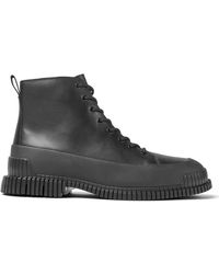 Camper - Smart Black Lace Up Boot - Lyst