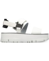 Camper - And Black Leather Sandals - Lyst