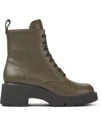 Camper - Green Lace-up Boots - Lyst