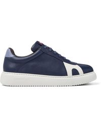 Camper - Dunkelblauer Sneaker aus Leder und Veloursleder - Lyst