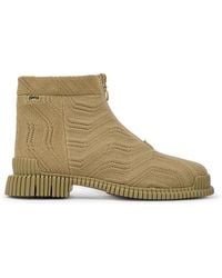 Camper - Beige Ankle Boots - Lyst