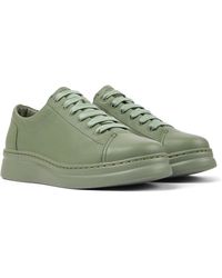 Camper - Green Leather Sneakers - Lyst