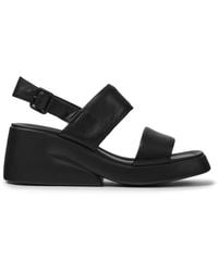 Camper - E Leren Sandalen - Lyst