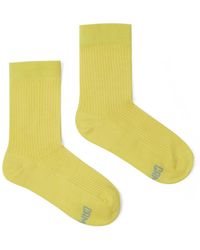 Camper - Green-brown Socks With Pyratex® - Lyst