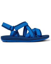 Camper - Blue Recycled Pet Sandals - Lyst
