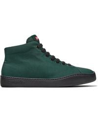 Camper - Green Textile Ankle Boots - Lyst