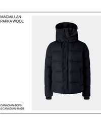 Canada Goose - Macmillan Parka Wool - Lyst