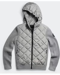 Canada Goose - Hybridge Quilted Knit Hoodie Disc - Lyst