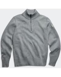 Canada Goose - Rosseau Quarter Zip Sweater - Lyst