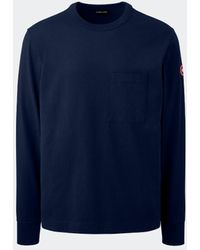Canada Goose - T-Shirt À Manches Longues Gladstone (Hommes, - Lyst