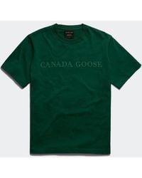 Canada Goose - Vantage Embroidered T-Shirt - Lyst
