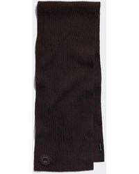 Canada Goose - Cashmere Blend Rib Scarf - Lyst