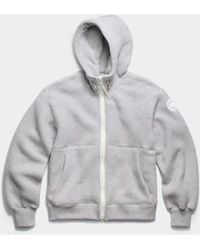 Canada Goose - Blouson Aviateur En Polaire Chilliwack Label (Hommes, - Lyst