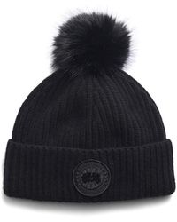 Canada Goose - Bommelmütze Aus Kaschmirmix - Lyst