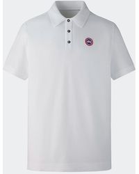 Canada Goose - Beckley Logo Cotton Polo Shirt - Lyst