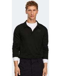 Canada Goose - Petitot Knit Long Sleeve Polo - Lyst