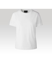Canada Goose - Broadview T-shirt White Label - Lyst