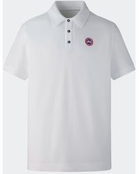 Canada Goose - Beckley Logo Cotton Polo Shirt - Lyst