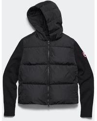 Canada Goose - Hybridge Wide Quilt Knit Hoodie - Lyst
