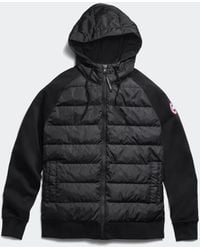 Canada Goose - Hybridge® Huron Full Zip Hoody Black Label - Lyst