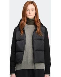 Canada Goose - Hybridge Wide Quilt Knit Hoodie - Lyst