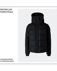 Canada Goose - Macmillan Parka Wool - Lyst