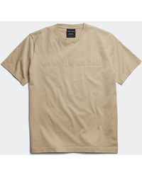Canada Goose - Vantage Embroidered T-Shirt - Lyst