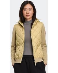 Canada Goose - Hybridge Quilted Knit Hoodie - Lyst