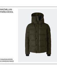 Canada Goose - Macmillan Parka Wool - Lyst