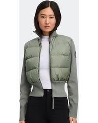 Canada Goose - Hybridge Wide Quilt Knit Jacket Tonal Disc - Lyst