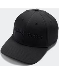 Canada Goose - Canada Gans Hut mit Visier und gestickter Logo - Lyst