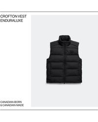 Canada Goose - Crofton Vest Enduraluxe - Lyst