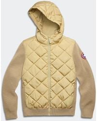 Canada Goose - Hybridge Quilted Knit Hoodie - Lyst