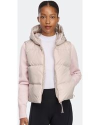 Canada Goose - Hybridge Wide Quilt Knit Hoodie Tonal Disc - Lyst