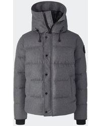 Canada Goose - Macmillan Parka Aus Wolle (Männlich, - Lyst
