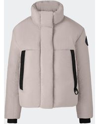 Canada Goose - Junction Cropped Puffer Label - Lyst