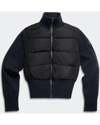 Canada Goose - Hybridge Wide Quilt Knit Jacket Tonal Disc - Lyst