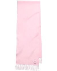 Canada Goose - Wool Cashmere Blend Fringe Scarf - Lyst