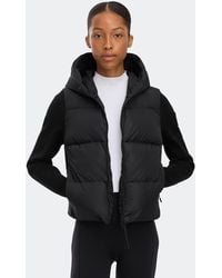 Canada Goose - Hybridge Wide Quilt Knit Hoodie Tonal Disc - Lyst