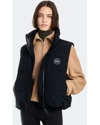 Canada Goose - Grandview Cropped Vest Disc - Lyst
