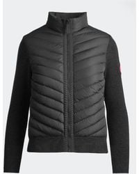 Canada Goose - Hybridge Strickjacke Mit Label (Weiblich, - Lyst