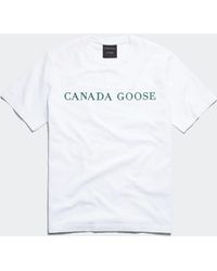 Canada Goose - Vantage Embroidered T-Shirt - Lyst
