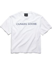 Canada Goose - Roam Embroidered T-Shirt - Lyst