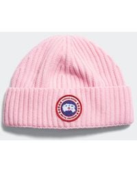 Canada Goose - Cashmere Blend Rib Toque - Lyst