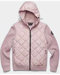 Canada Goose - Hybridge Quilted Knit Hoodie - Lyst