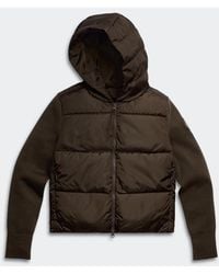 Canada Goose - Hybridge Wide Quilt Knit Hoodie Tonal Disc - Lyst